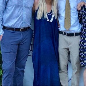 Lovestitch washed blue maxi